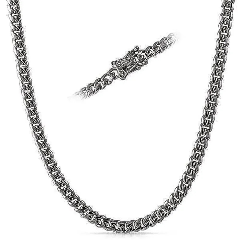 Stainless Steel 6mm Cuban Link Chain